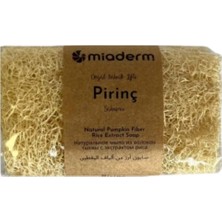 Miaderm Doğal Kabak Lifli Pirinç Özlü Sabun | 120gr