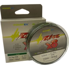 Powerex Pulse 8 Örgü 150M. Dark Green Ip Misina