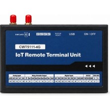 Gümrük Bey CWT5111 4g-Gps Uzaktan Veri Toplama Modülü Rtu Modem 2 Antenli
