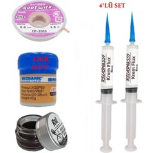 MHM Mechanic Krem Lehim 183°C 42GR Havya Uc Temizleyici Flux Lehim Toplama CP-2015 Lehim Emme Teli SETI01