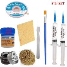 MHM Mechanc Krem Lehim 183°C 42GR Havya Uc Temizleyici Flux Lehim Toplama CP-2515 Lehim Emme Teli Spatula S1TK04