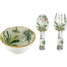 LuckyArt Palma 3Lu Salata Servis Seti