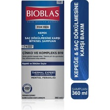 pasajdanal Thermal Expert Men Kepek ve Saç Dökülmesine Karşı Şampuan 360 ml