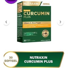 Nutraxin Nutraxın Turmeric Curcumin Plus 30 Softgel