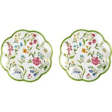 LuckyArt Laurus Melamın 23Cm 2Lı Tabak Seti