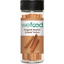 Wefood Organik Seylon Çubuk Tarçın 20 gr
