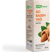 Yeşil Pazar Acı Badem Yağı 20 ml