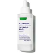 Eqqual Berry Swimming Pool Ampoule Yoğun Hidrasyon Verici Gözenek Önleyici Ampul Cilt Serumu 50 ml