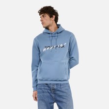 The Kooples Erkek Mavi Sweatshırt