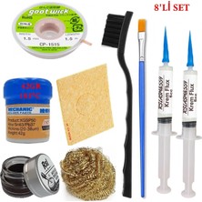 MHM Mechanic Krem Lehim 183°C 42GR Havya Uc Temizleyici Flux Lehim Toplama CP-1515 Lehim Emme Teli SETI03
