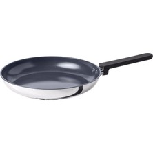 Ikea Mıddagsmat Yapışmaz Kaplamapaslanmaz Çelik 28 cm Kızartma Tavası