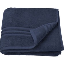 Ikea Brokglım Koyu Mavi 70X140 cm Banyo Havlusu