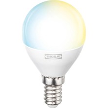 Ikea Kajplats Işık Rengi: Ayarlanabilir Beyaz Tonları 806 Lm LED Ampul E14