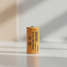 TCX 16340 3,7V 800 Mah Başlıklı Pil