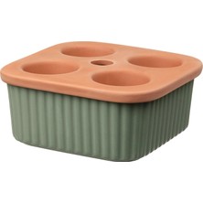 Ikea Daksjus Terakottayeşil 22X22 cm Saksı
