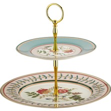 LuckyArt Florıne Bone 2 Katlı Kek Standı
