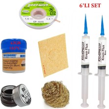 MHM Mechanic Krem Lehim 183°C 42GR Havya Uc Temizleyici Flux Lehim Toplama CP-1515 Lehim Emme Teli  K02