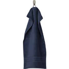 Ikea Brokglım Koyu Mavi 40X70 cm Yüz Havlusu