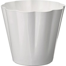 Ikea Kvastspırea Kırık Beyaz 9 cm Çelik Saksı