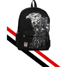 Beşiktaş Kartal Baskı Detaylı Sırt Çantası