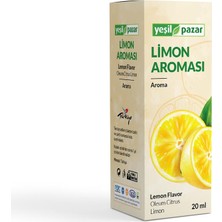 Yeşil Pazar Limon Aroması 20 ml