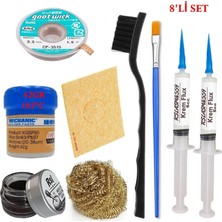 MHM Mechanic Krem Lehim 183°C 42GR Havya Uc Temizleyici Flux Lehim Toplama CP-3515 Lehim Emme Teli SETI01