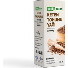 Yeşil Pazar Keten Tohumu Yağı 50 ml