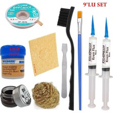 MHM Mechanic Krem Lehim 183°C 42GR Havya Uc Temizleyici Flux Lehim Toplama CP-3515 Lehim Emme Teli Spatula SETI02