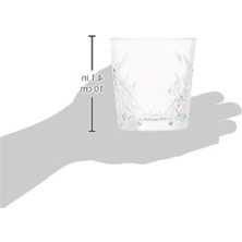 Aesco 355 cc Konik Tasarımlı Soda Camı - 4 Adet
