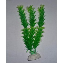 Aesco Plastik Akvaryum Bitkisi, 20 Cm, Doğal Görünüm