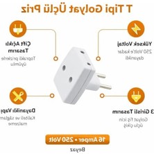 Aesco T Tipi Priz Dönüştürücü, Universal Adaptör ile Kullanım Kolaylığı