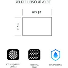 Aesco 25X21 cm Mini Ofis Mouse Pad