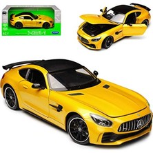 Aesco 1/24 Ölçekli Sarı Model Araba ile Koleksiyonunuza Ekleyin