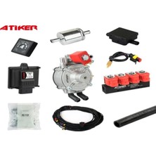 OEM Kesicili Sıralı Sistem SR09 Mini Kit Eco Atikfast Audi 1 Serisi Için Gelişmiş Lpg Seti