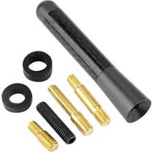 Aesco 12 cm Universal Karbon Fiber Oto Radyo Anteni