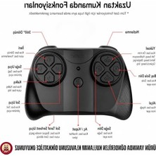 Aesco Uzaktan Kumandalı Işıklı Drone ile 360° Dönüş ve Takla Atma Özelliği, 8-10 Dakika Uçuş Süresi