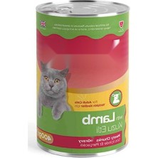 Aesco Kuzu Etli Gravy Yetişkin Kedi Konservesi - 400 gr