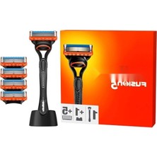 Aesco Tıraş Makinesi + 4 Yedek Bıçak ve Stand Hediyeli Paket