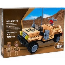 Popüler Sepet 101 Parça Mini  Asker Aracı - 22415