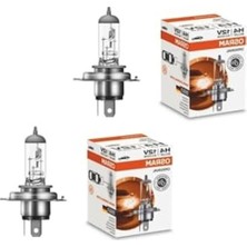 Aesco H4 12V 60/55W Far Ampulü, 2 Adet