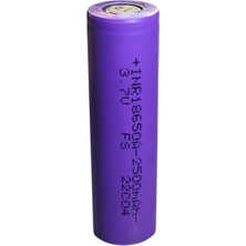 Home INR18650A 3.7V 2500MAH Yenilenmiş Lityum Pil