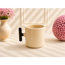 Siyah T Kulplu Kişiye Özel Hediye Bardak Kupa Fincan Mug