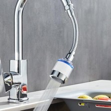 Aesco 360° Dönme Özellikli Su Tasarruf Başlığı, Musluk Için Filtreli Set