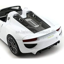 Aesco 1:18 Ölçekli Gri Metalik Porsche 918 Spyder Cabriolet Araç Modeli