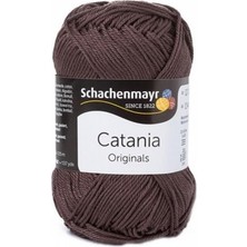 Schachenmayr Catania Pamuk Amigurumi El Örgü Ipi Ipliği Yünü 415 Füme