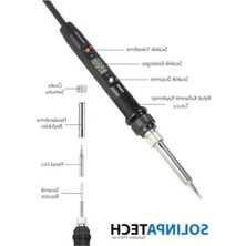 Aesco 80W LCD Ekran Kalem Havya Seti, Profesyonel Lehimleme Araçları