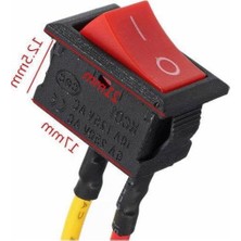 Aesco Işıksız On/off Anahtar 2 Pin, 6A 250V Kompakt Tasarım