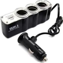 Aesco 12V Araç Çakmak Çoğaltıcı Soket ile Çoklu Şarj Imkanı