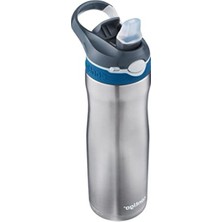 Aesco 590 ml Kapasiteli Gri Soğuk Su Termosu, Pratik Taşıma