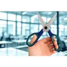 Aesco Büyük Ofis Makası, Ergonomik Sap ile Paslanmaz Çelik